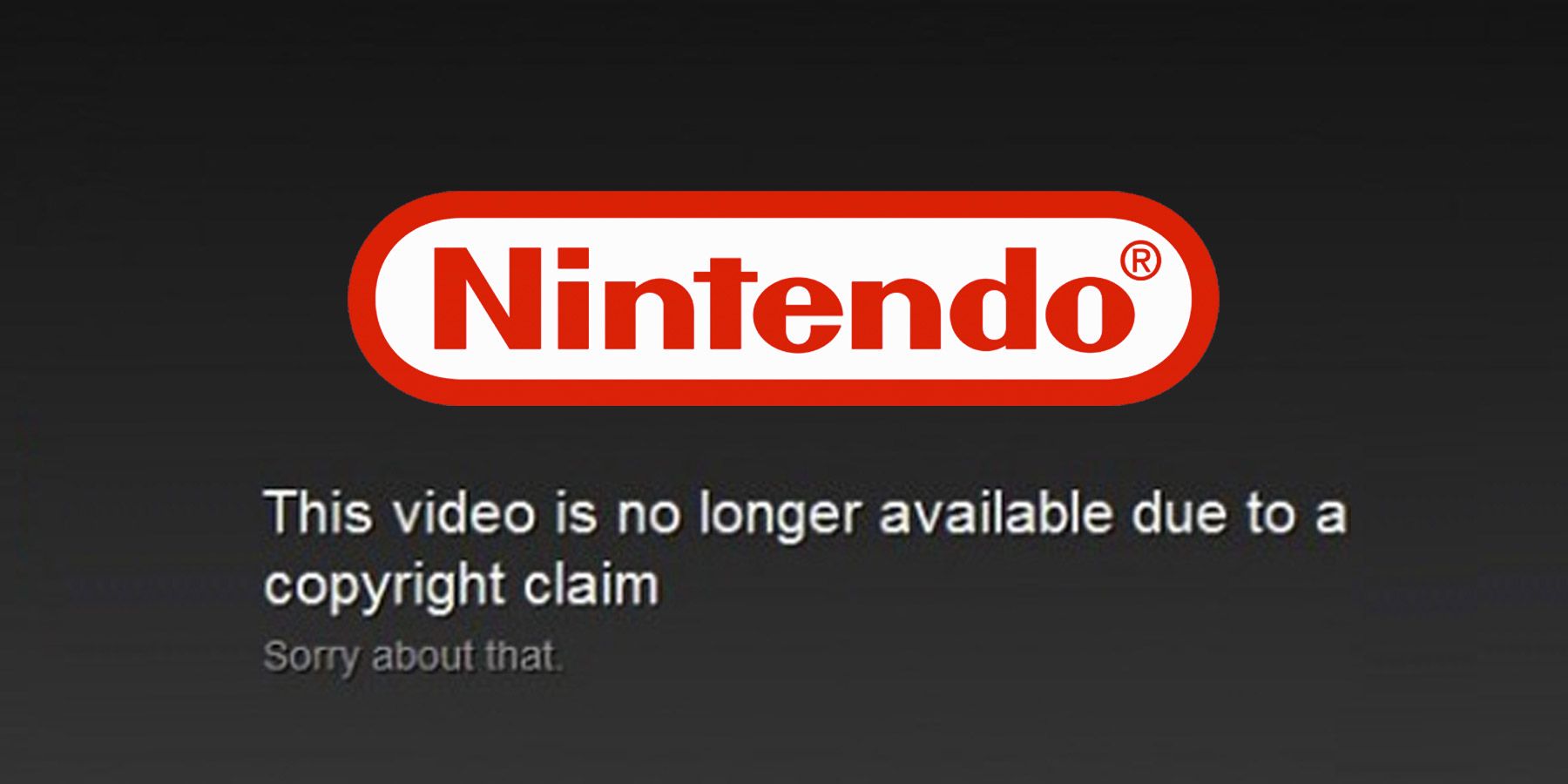 Nintendo's Copyright Claim Are Worrisome