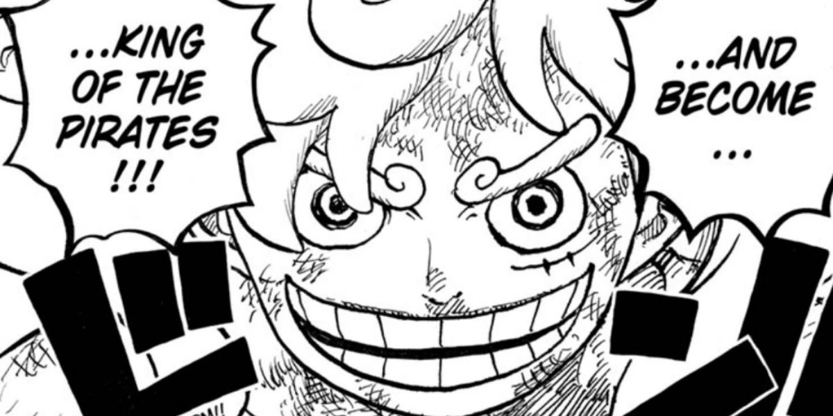 One Piece manga panel  One piece manga, Luffy gear 5, One piece gear 5