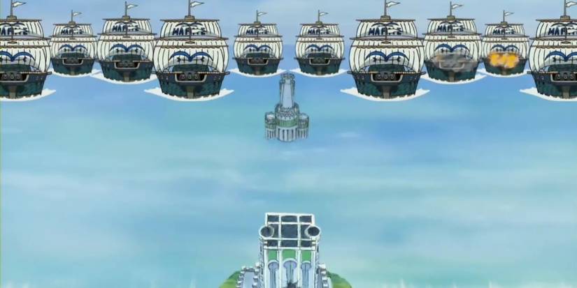 One Piece Buster Call Enies Lobby