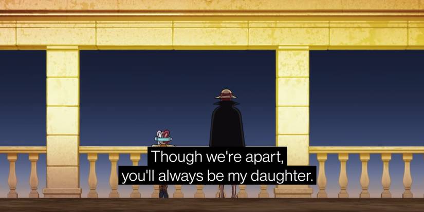 One Piece Film Red Shanks And His Daughter Uta