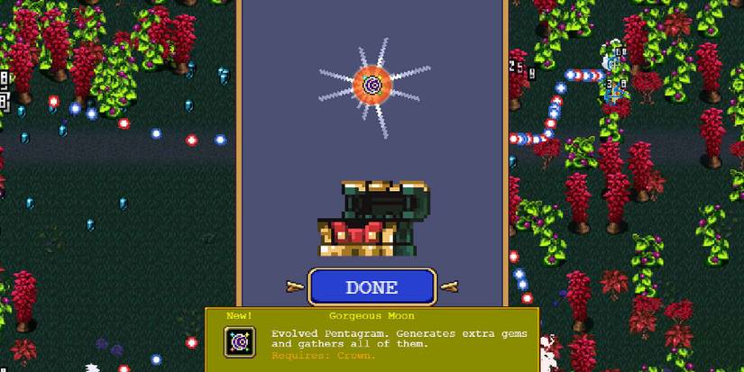 The Pentagram weapon in Vampire Survivors