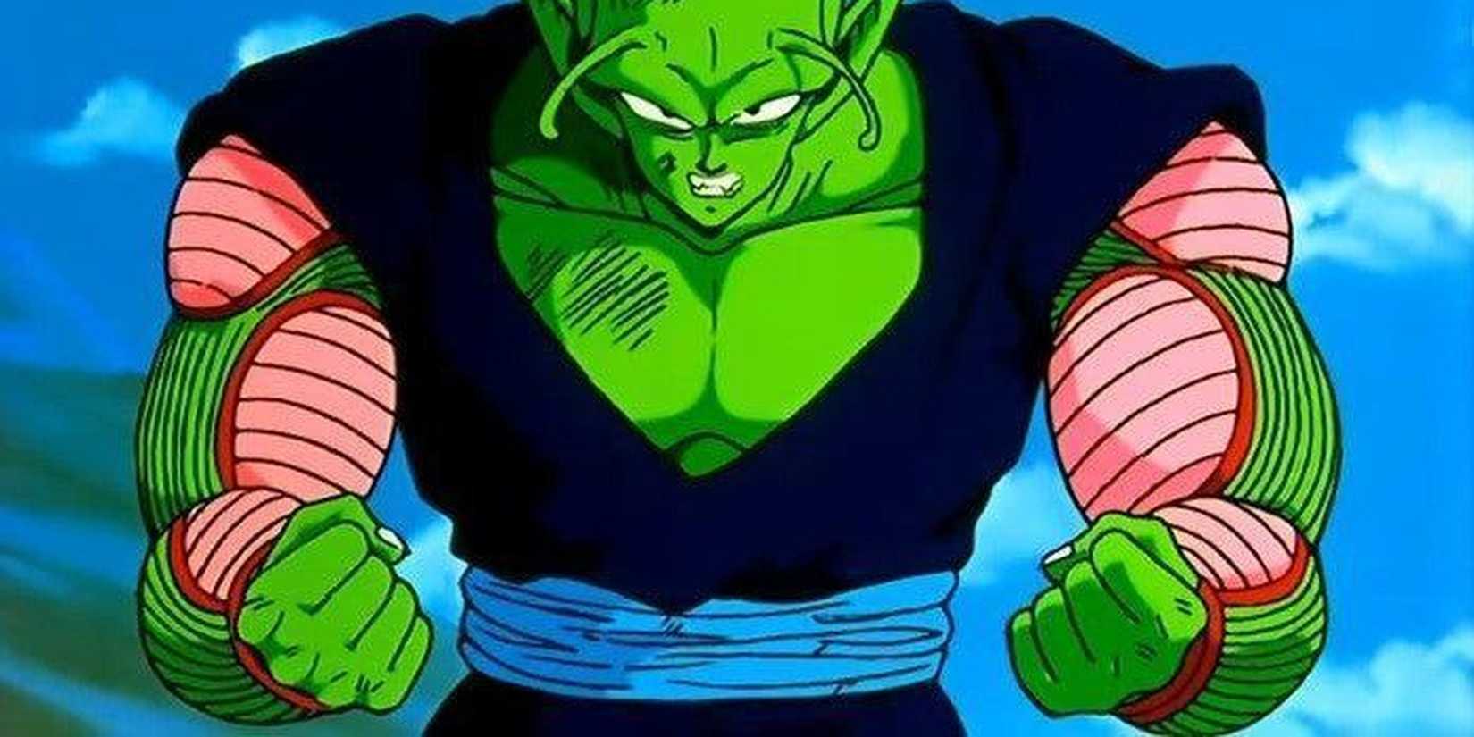 Piccolo Flexing DBZ Cropped