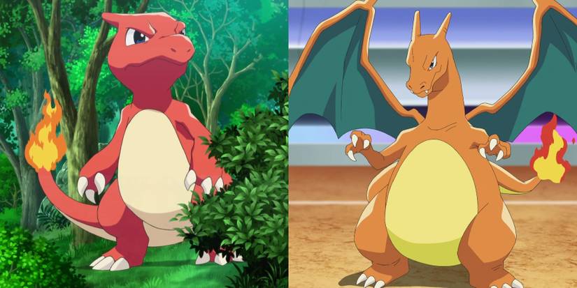 Pokemon Animation Shows Charmeleon Evolve Into Charizard