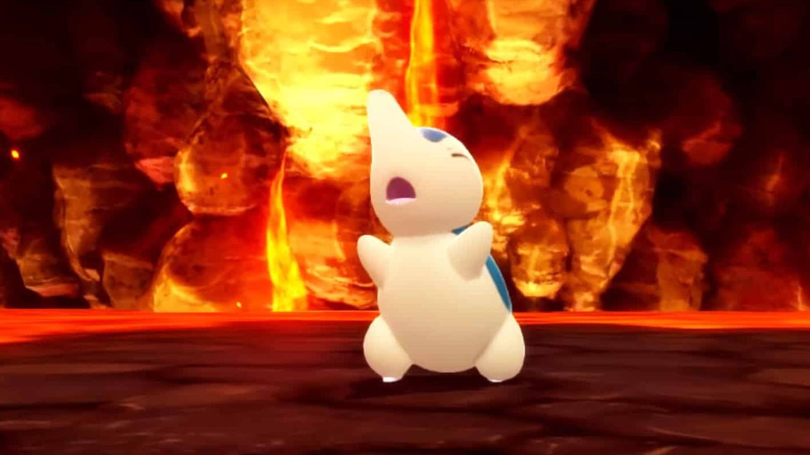 Pokemon Brilliant Diamond and Shining Pearl Cyndaquil