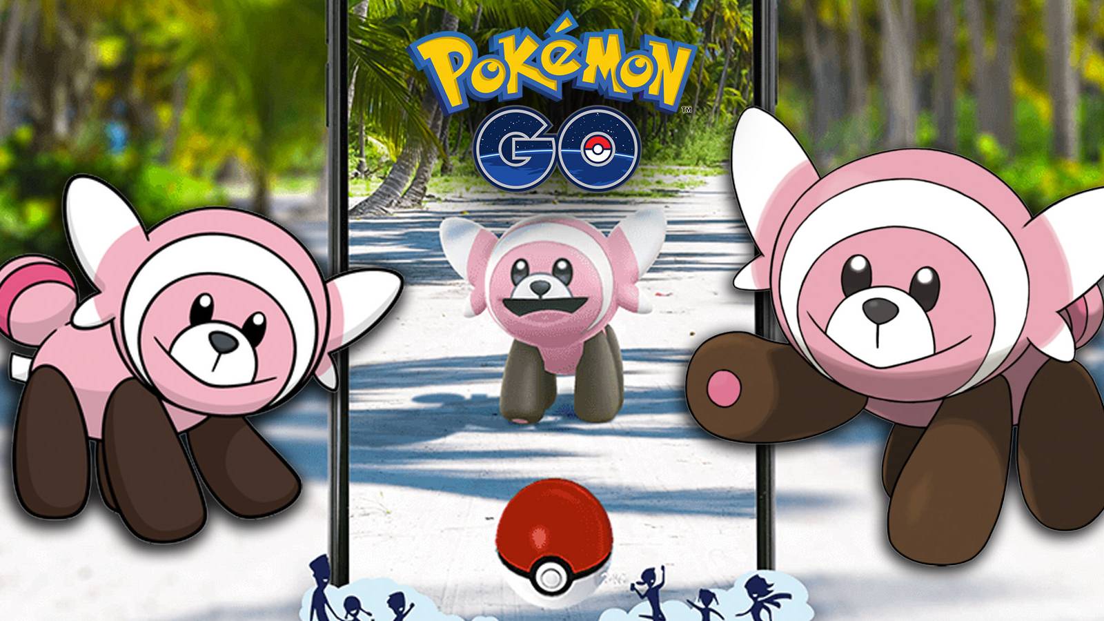 Pokemon Go April Stufful