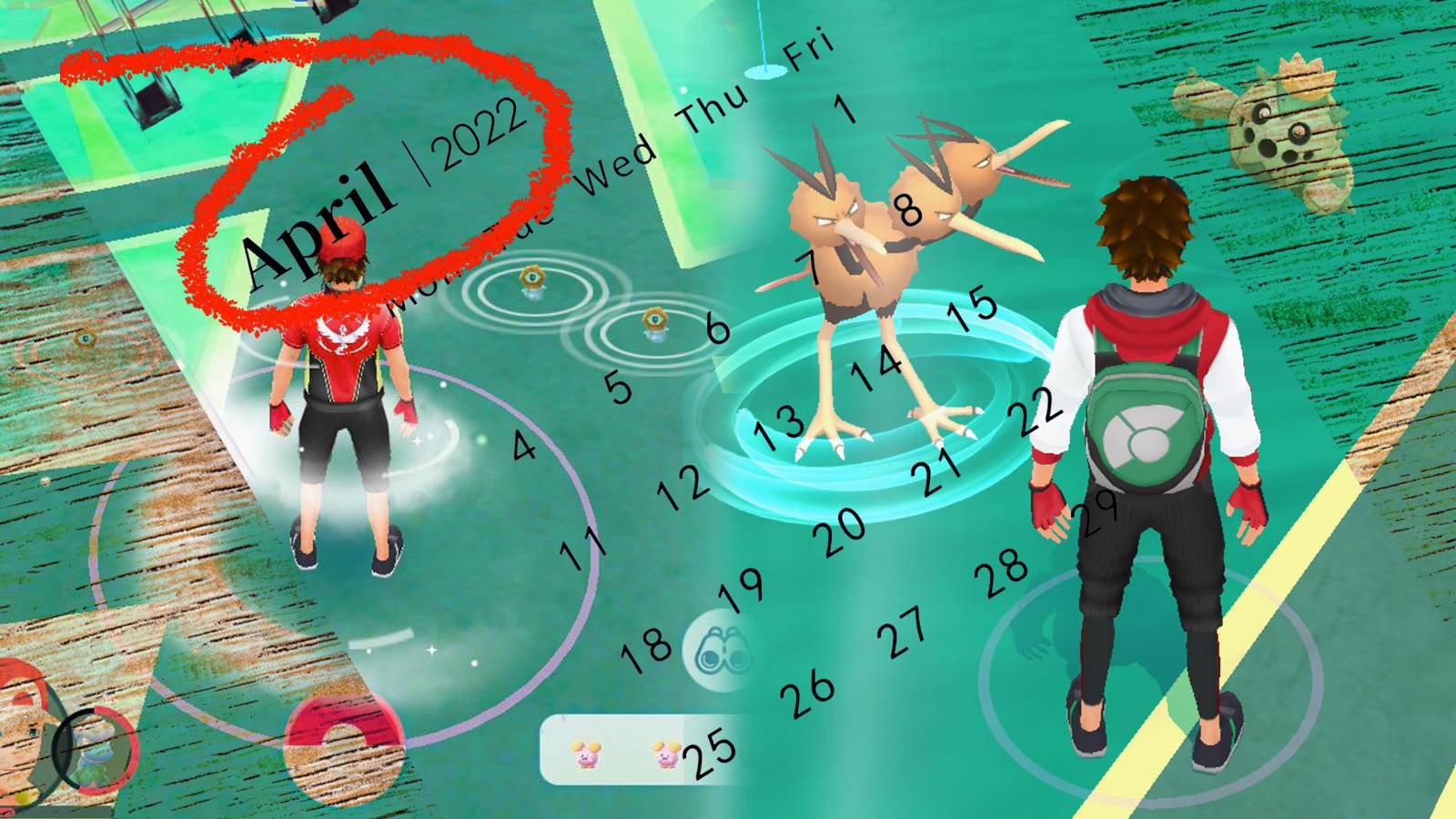 Pokemon Go Mark April 2022