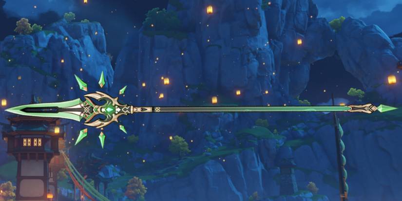 Primordial Jade Winged Spear in Genshin Impact