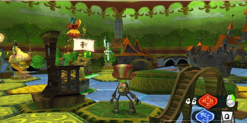 Psychonauts Rasputin In Dream Level