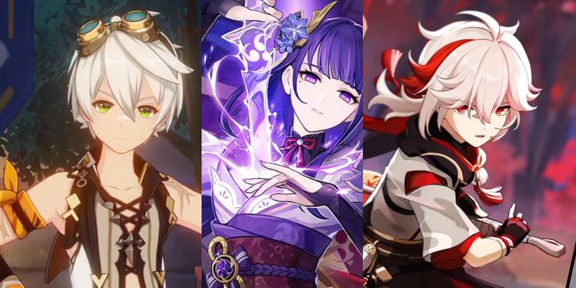 Genshin Impact Raiden Shogun Kazuha Bennett