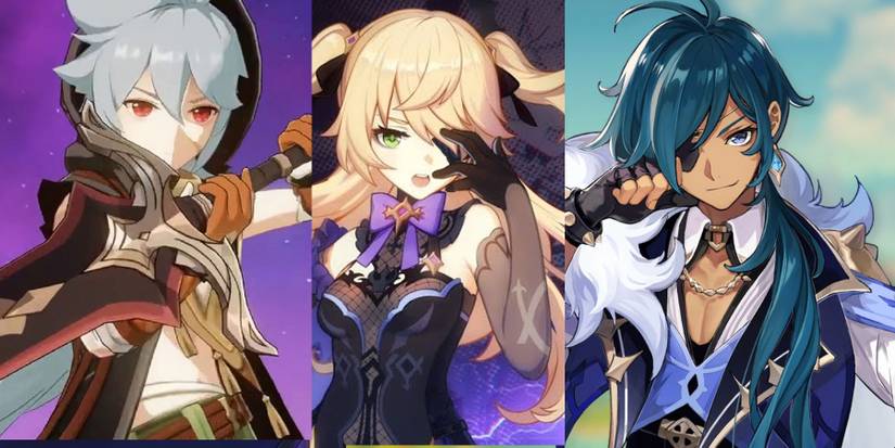 Genshin Impact Razor Fischl Kaeya