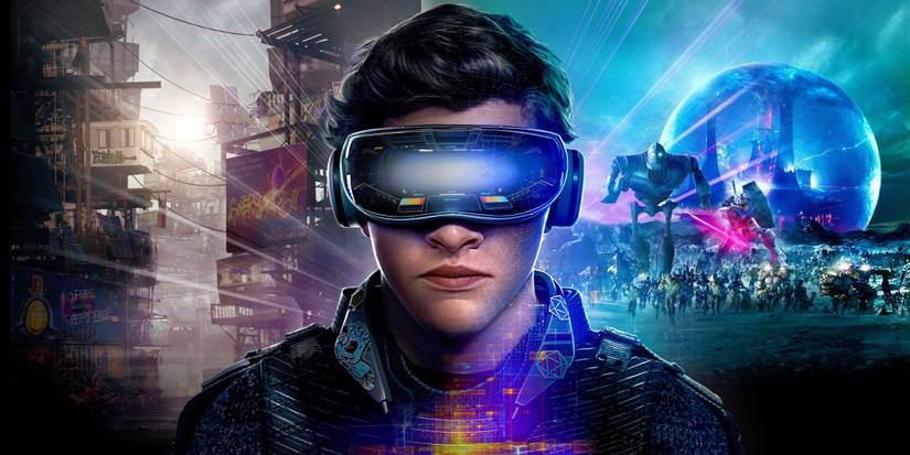 Tye Sheridan on a Ready Player One poster