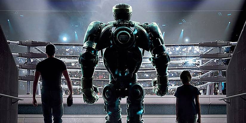 Hugh Jackman and Dakota Goyo in Real Steel