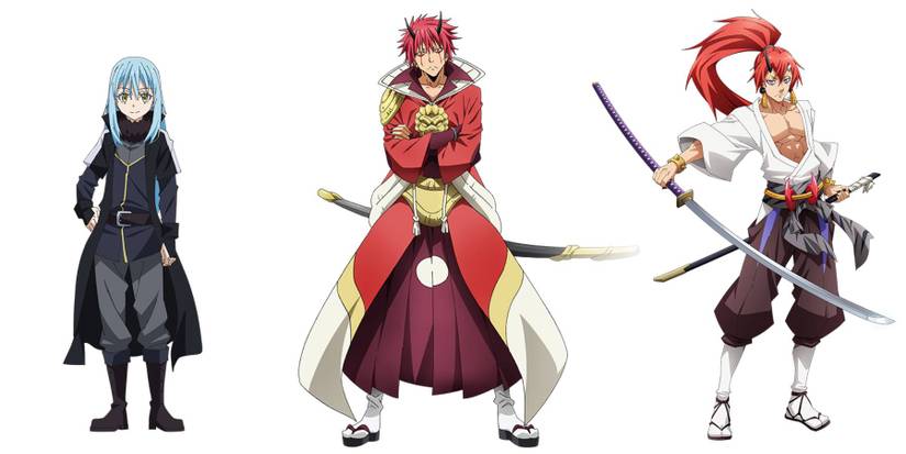 Reincarnated Slime Movies characters