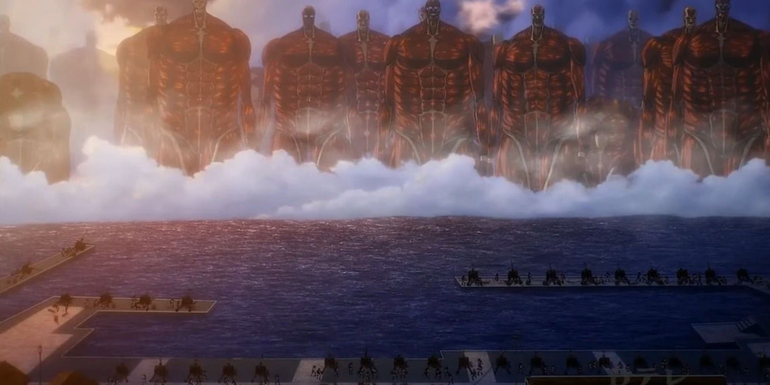 The Rumbling in Attack on Titan