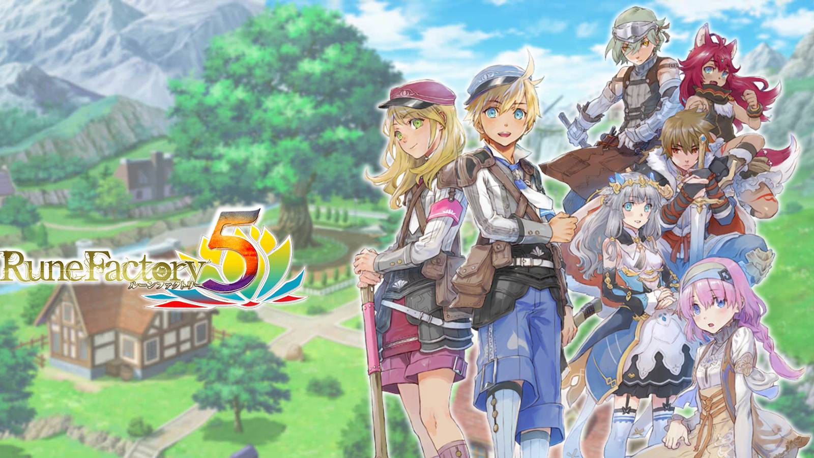 Rune Factory 5 Banner