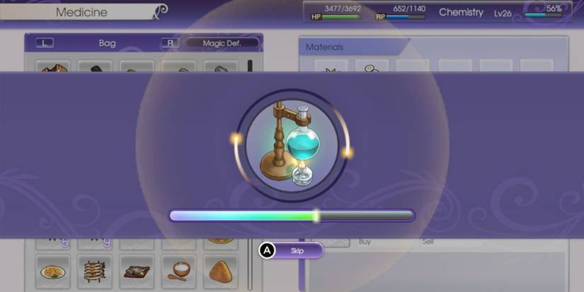 Rune Factory 5 Chemistry