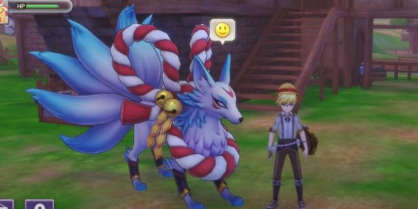 Rune Factory 5 Boss Monster Nine Tailed Fox 