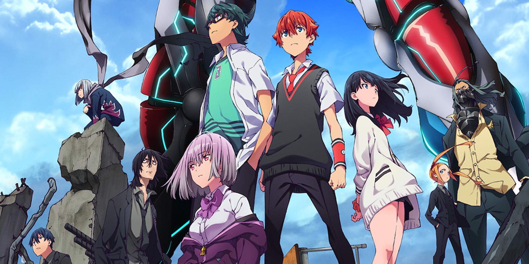 SSSS GRIDMAN anime characters