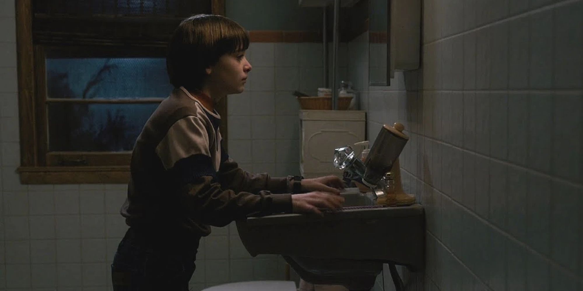 Will throwing up in the bathroom at the end of Season 1