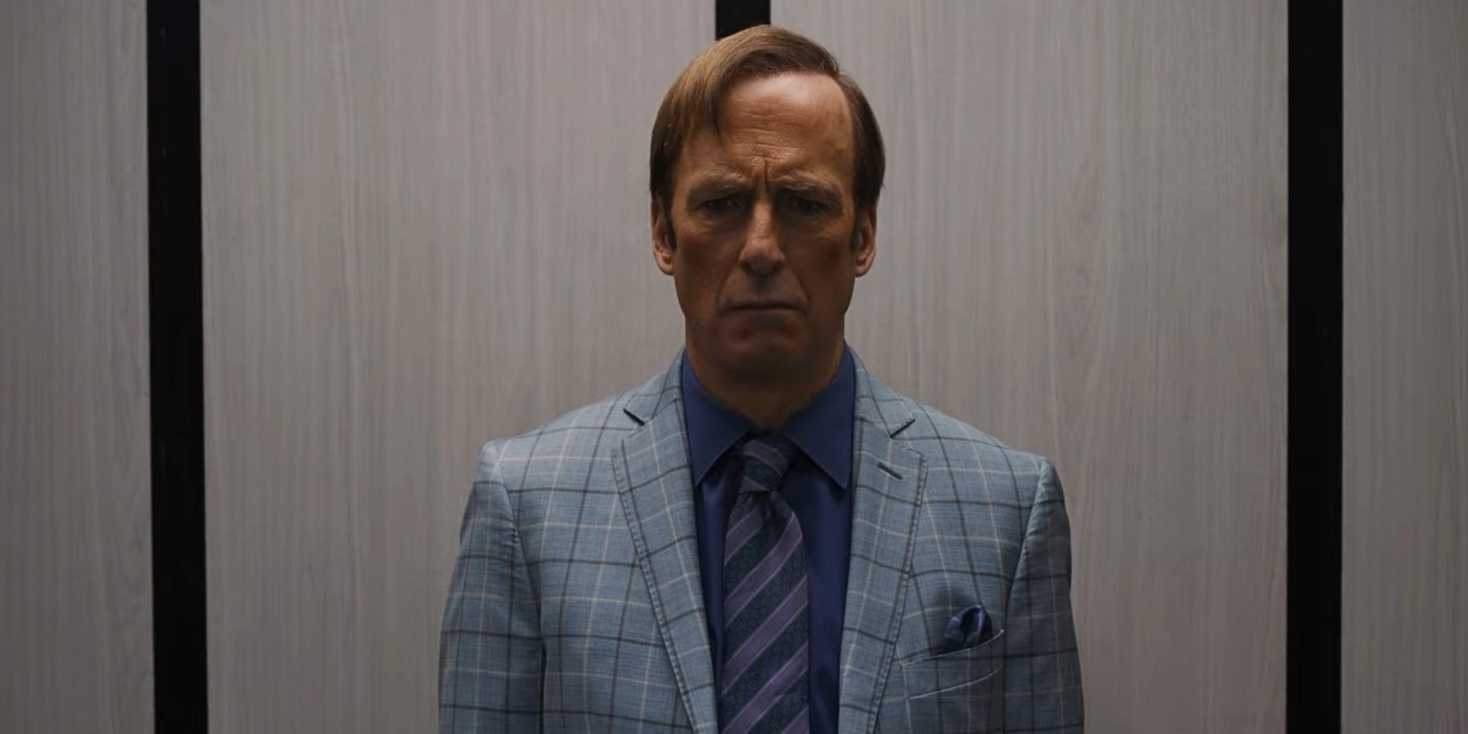 Better Call Saul in elevator Bob Odenkirk 