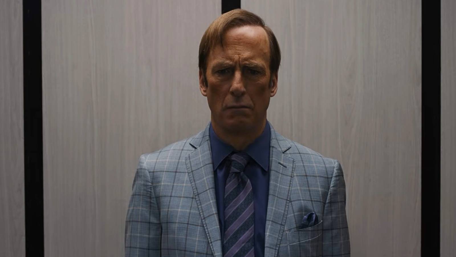 Better Call Saul in elevator Bob Odenkirk 