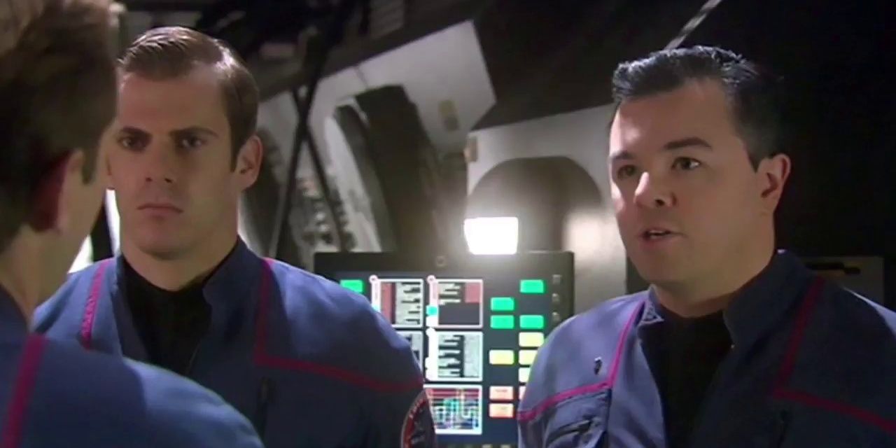 Seth McFarlane in Star Trek