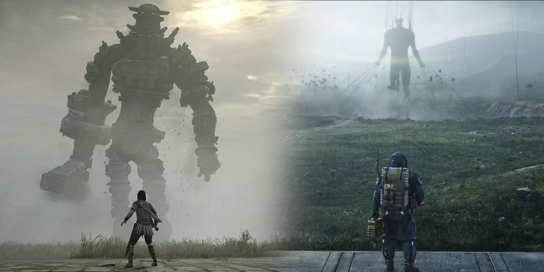 Shadow Of The Colossus Death Stranding Triumph