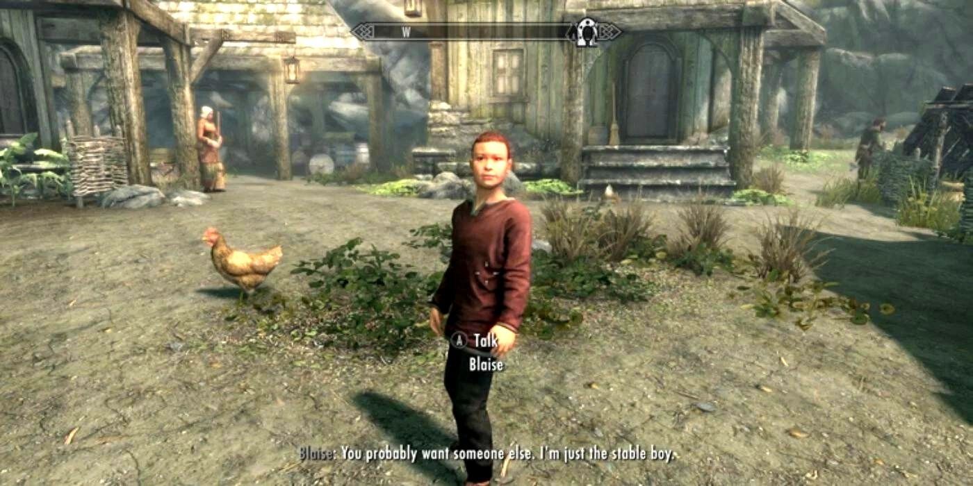 Skyrim Blaise NPC