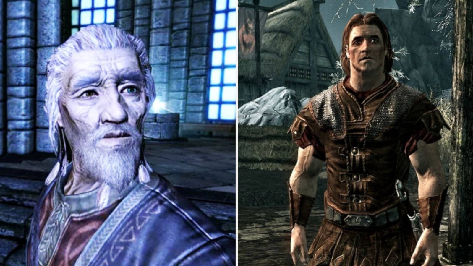 Skyrim Most Noble Characters Featuring Tolfdir And Hadvar