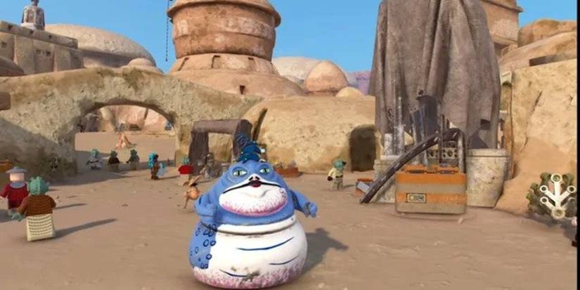 Skywalker saga mama the hutt on tatooine