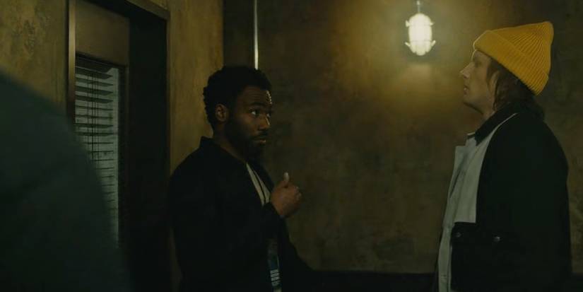 Earn and Socks arguing in Atlanta