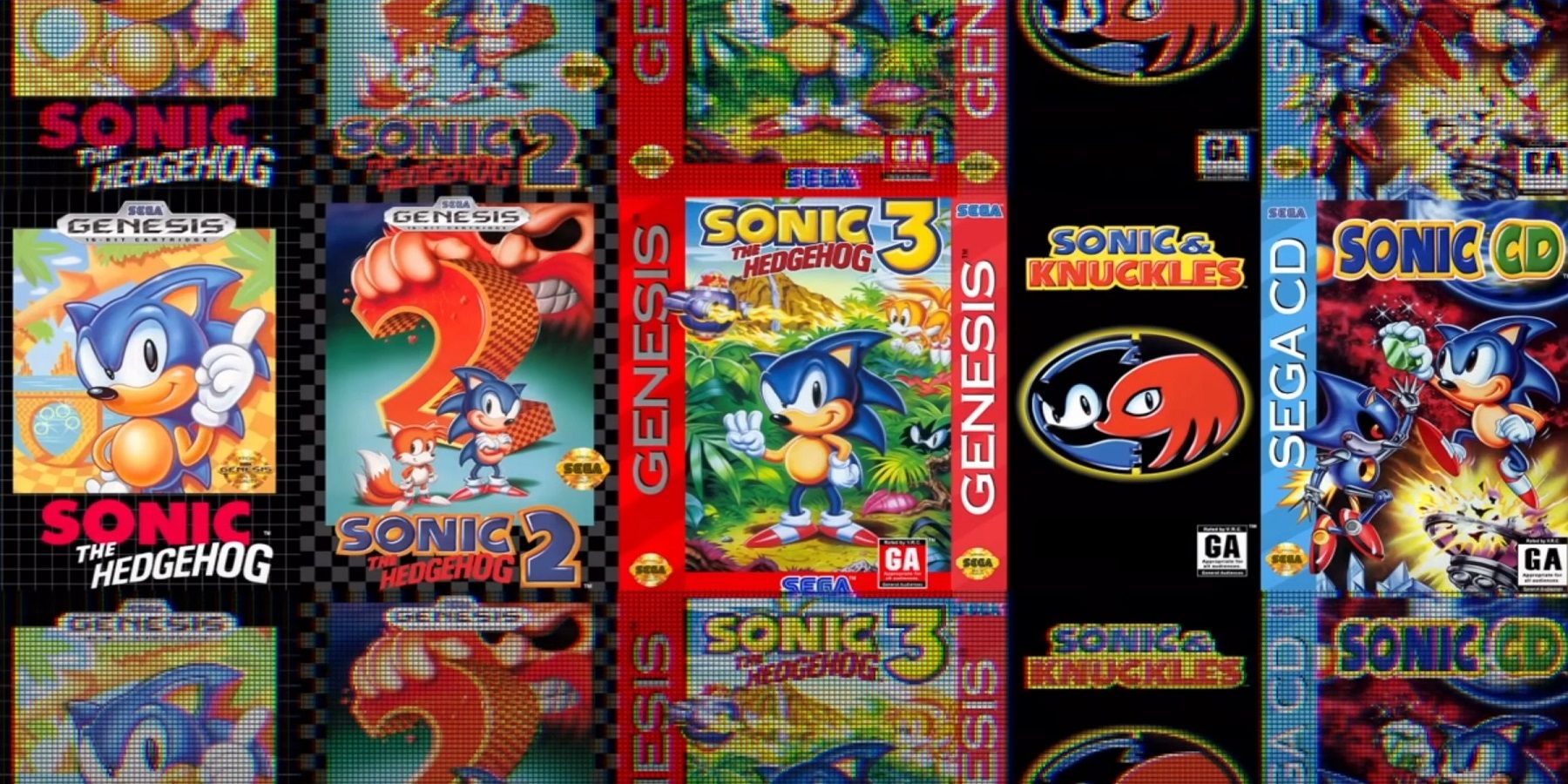 Arts and Crafts: Make your own Sonic Origins Genesis box, manual