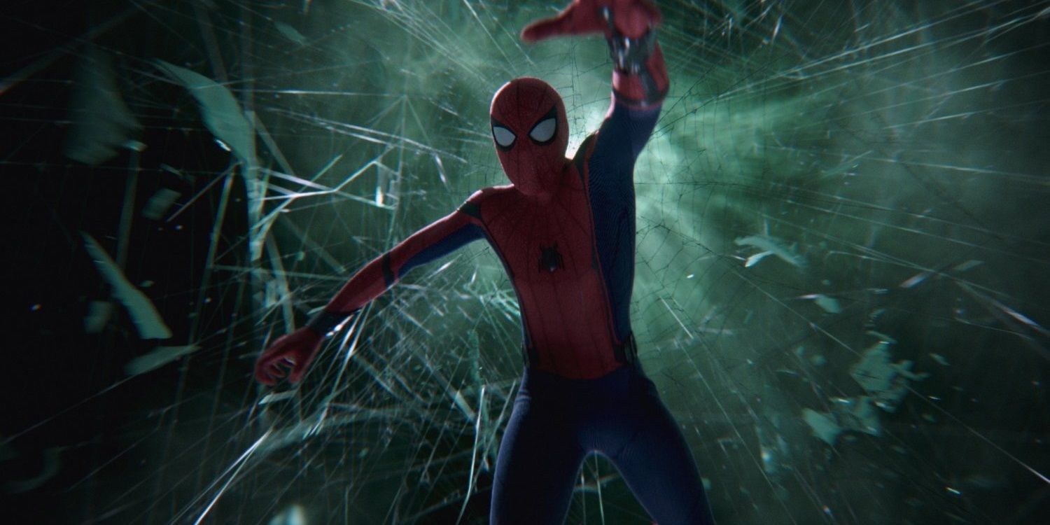 Spidey stuck in a Mysterio illusion in Spider-Man Far From Home
