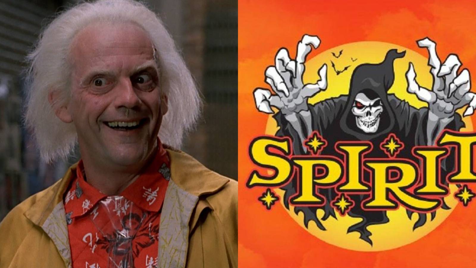 Christopher Lloyd Spirit Halloween Store