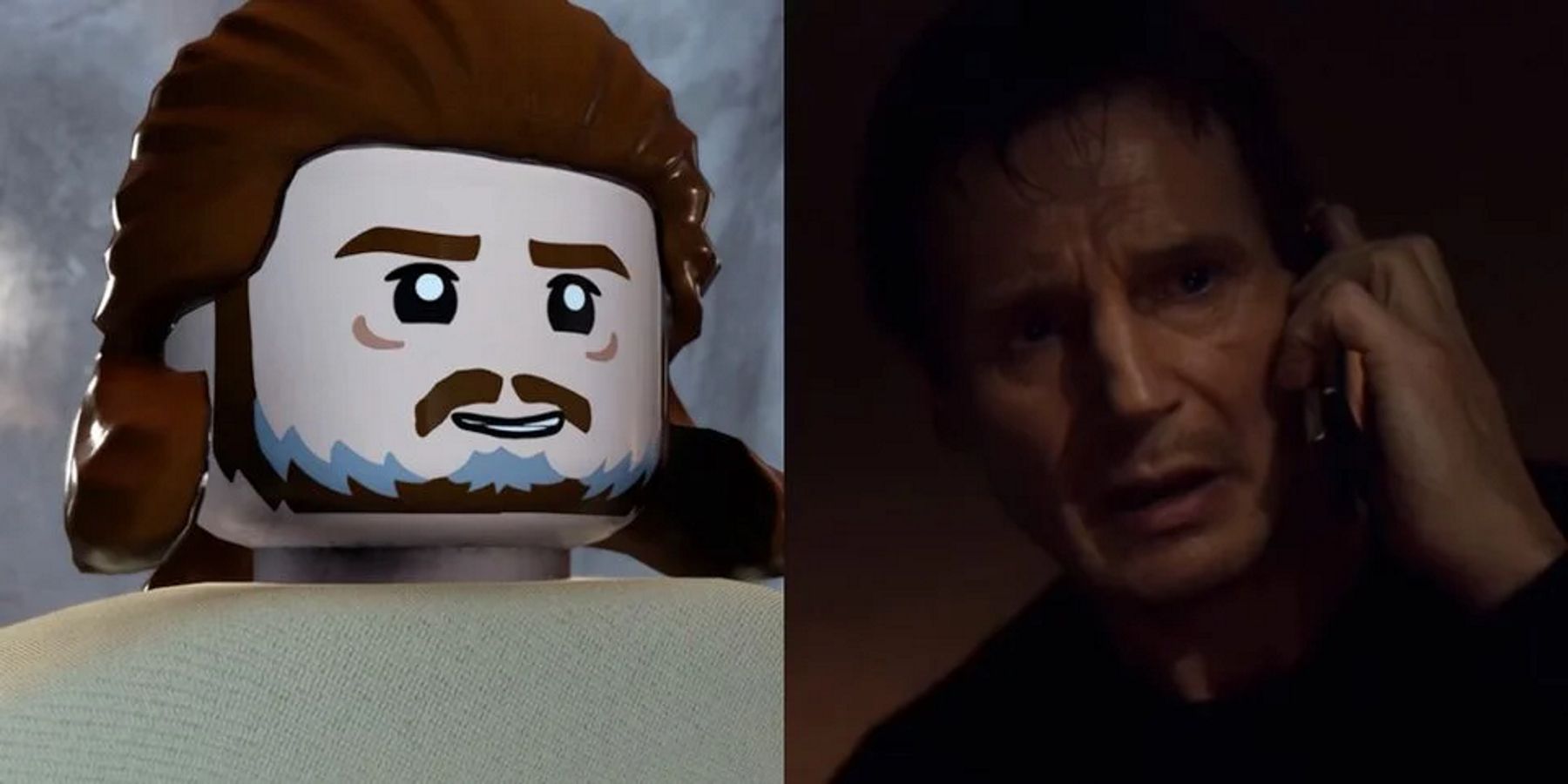 Lego Qui Gon and Liam Neeson