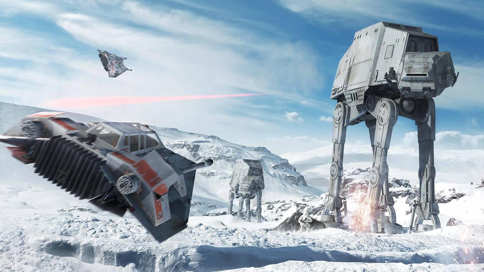 Star Wars Battle of Hoth Battlefront