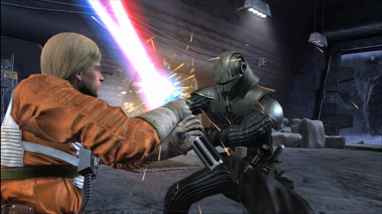 Star Wars Force Unleashed Hoth Luke