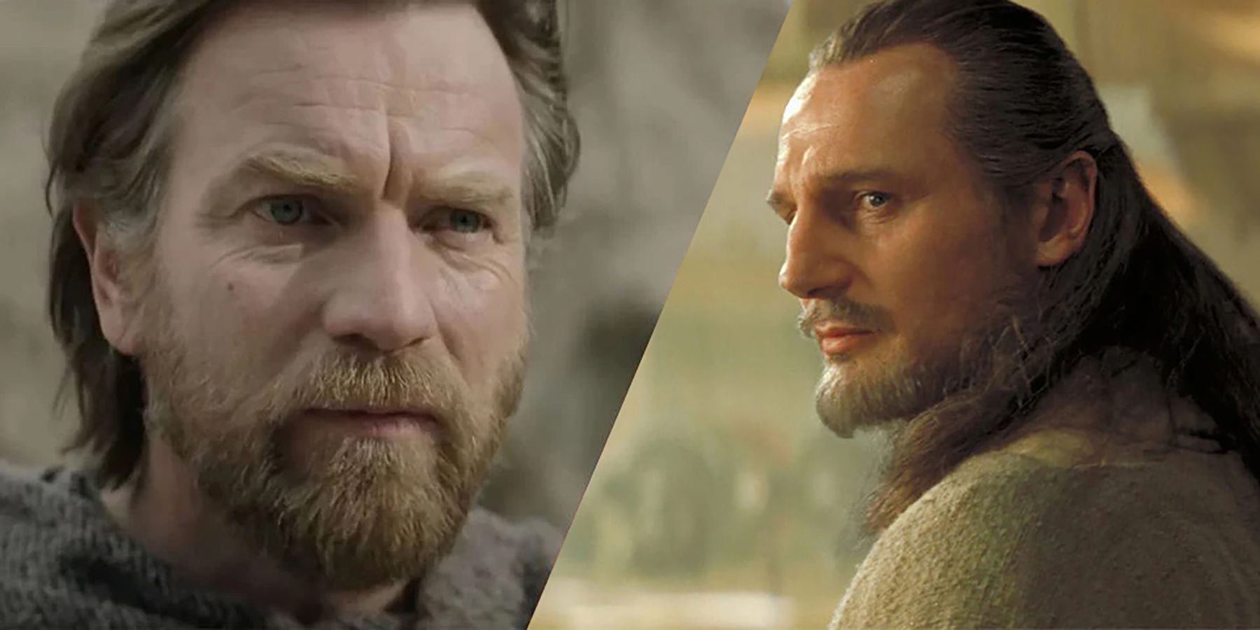 Star Wars Liam Neeson Qui-Gon Jinn Obi-Wan Kenobi