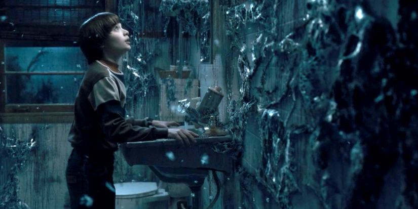 Stranger Things Will Byers faces The Vines