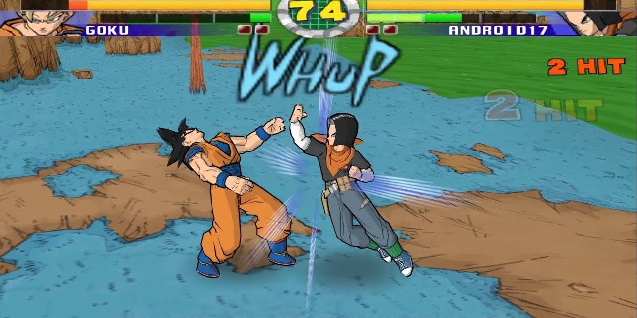 Goku and Android 17 in Super Dragon Ball Z