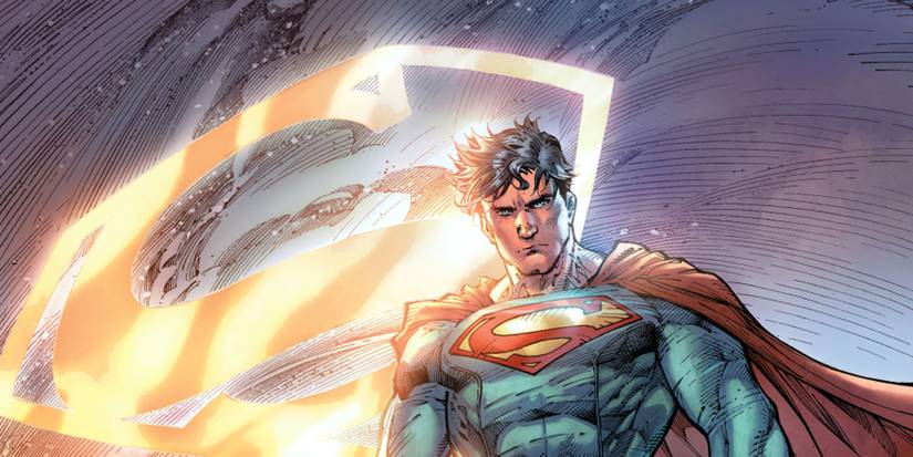 Superman with his own S Symbol