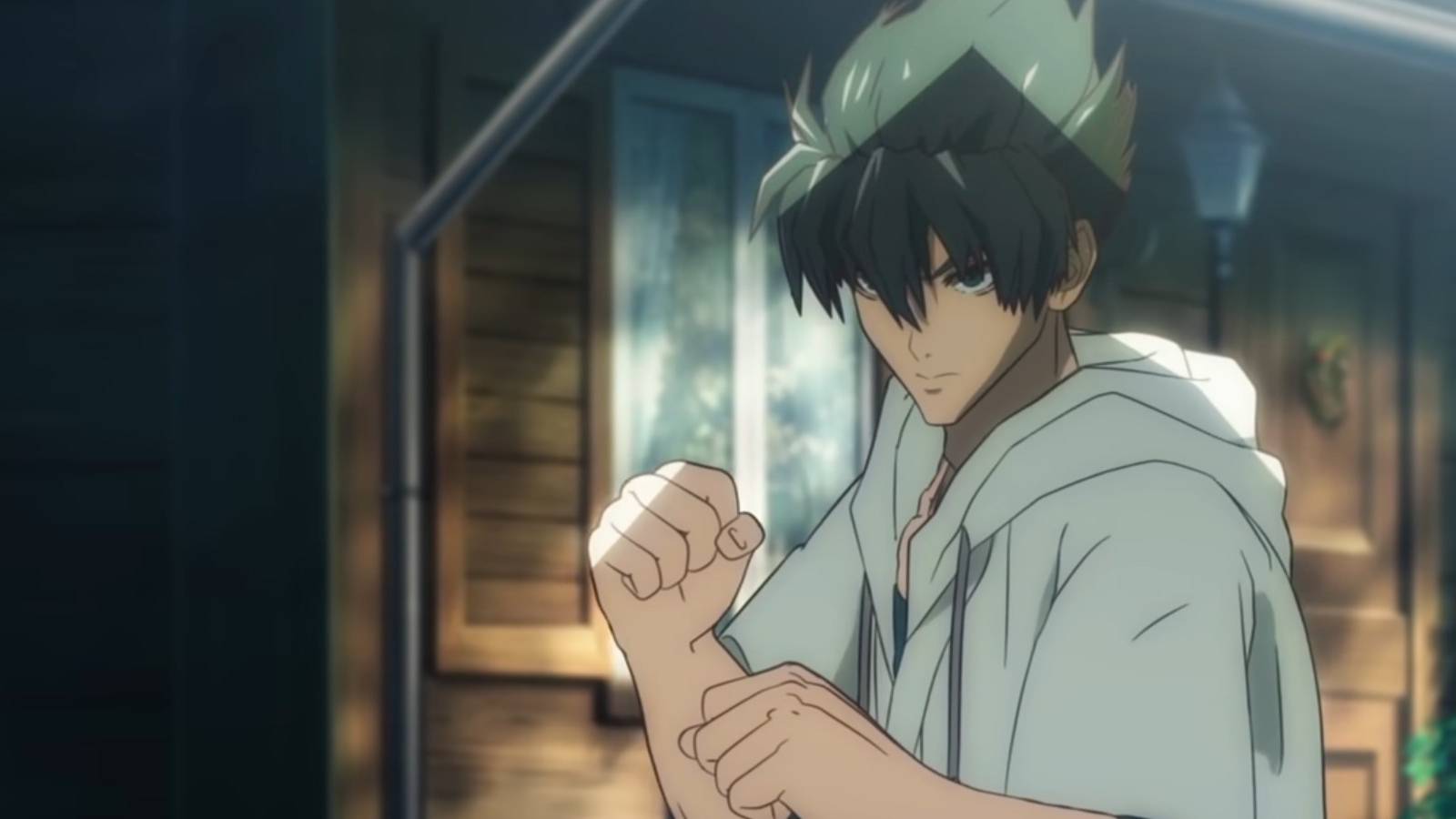 Tekken Jin Kazama in a fighting stance