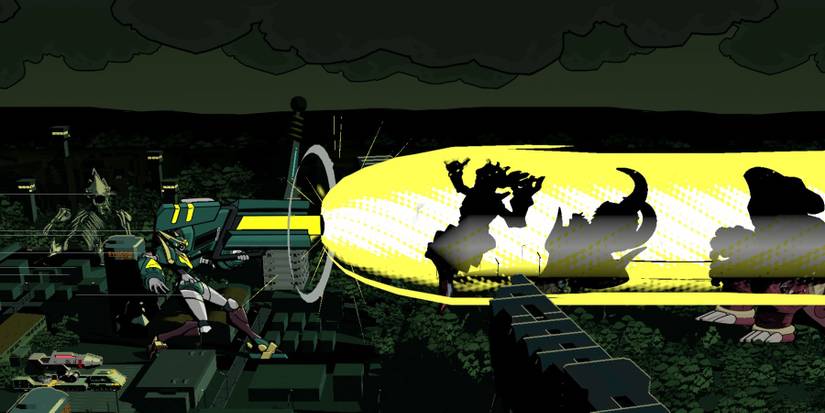 Tempest Galahad unleashing a super attack