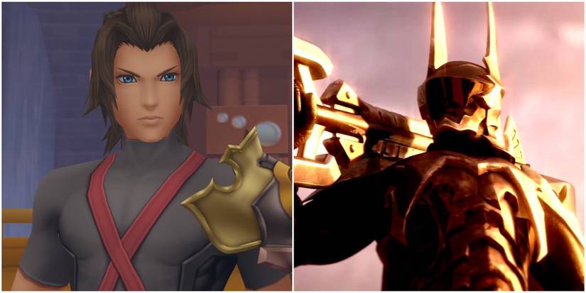 Terra in Kingdom Hearts 2 and Birth by Sleep