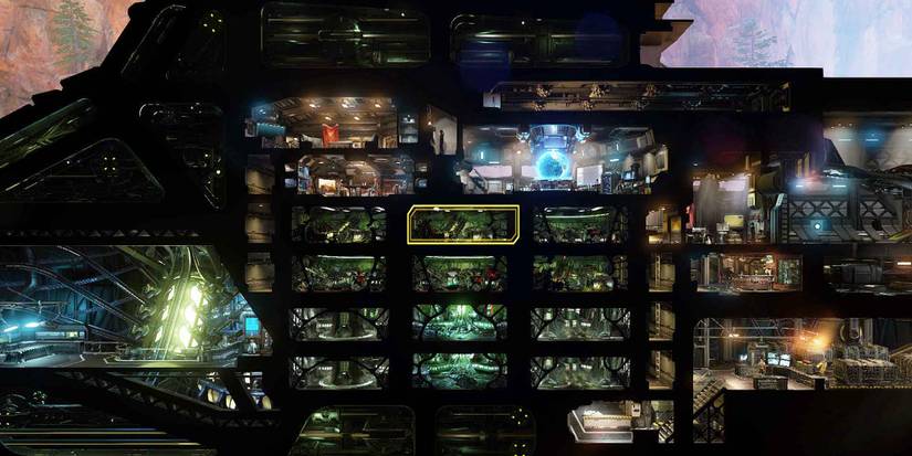 The Avenger  mobile base in Xcom 2