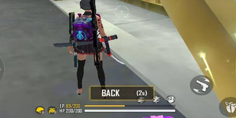 The EP Bar below the HP Bar