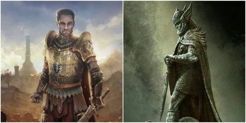 The Elder Scrolls Split Image Tiber Septim