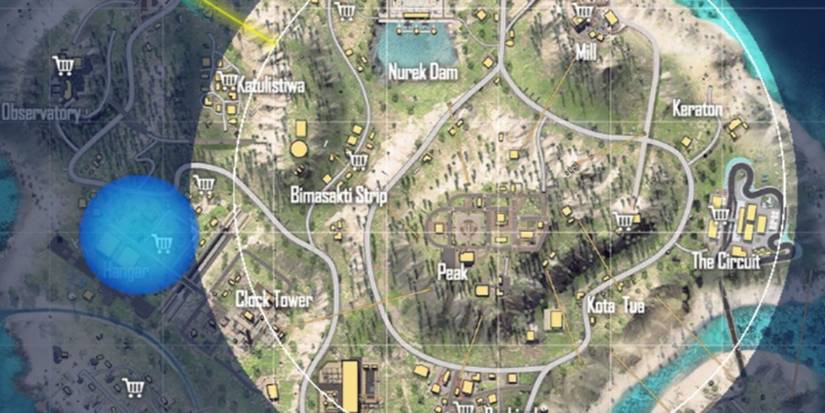 The Game Map in Garena Free Fire