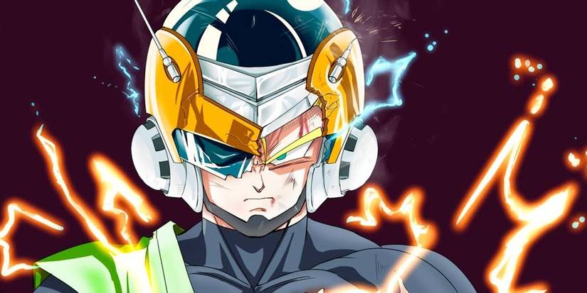 The Great Saiyaman as a Super Saiyan in Dragon Ball