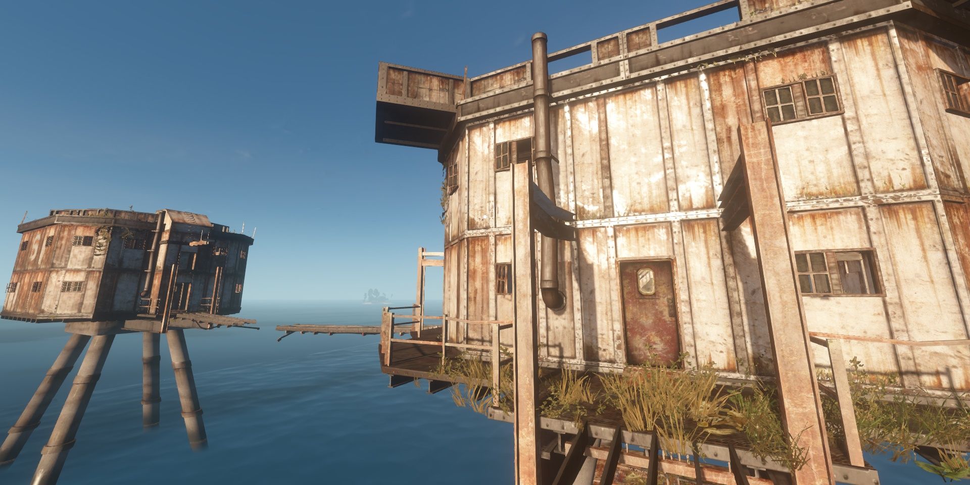 The High Tide Fortress map mod for Stranded Deep